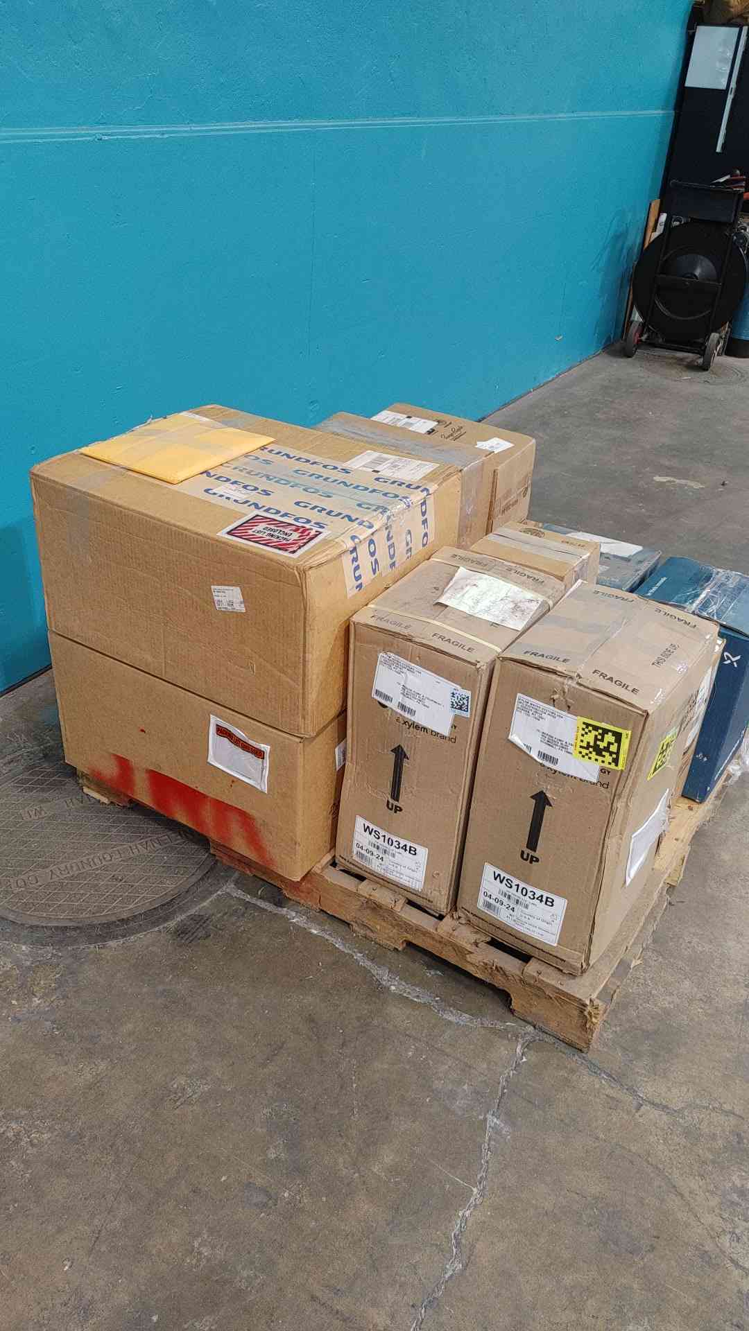 New Aquafine 480V 3PH 26FLA ASTIM Type II Water System (Sku 114172)