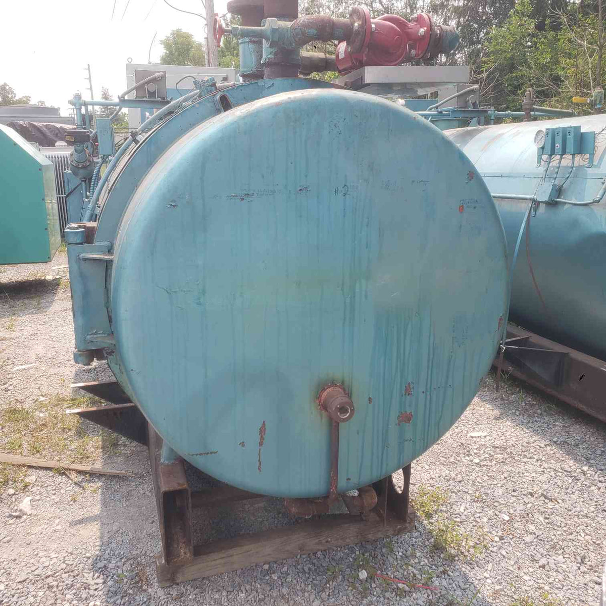 Cleaver Brooks CB200-70 70HP Packaged Boiler 125 PSI Dual Fuel Gas Oil