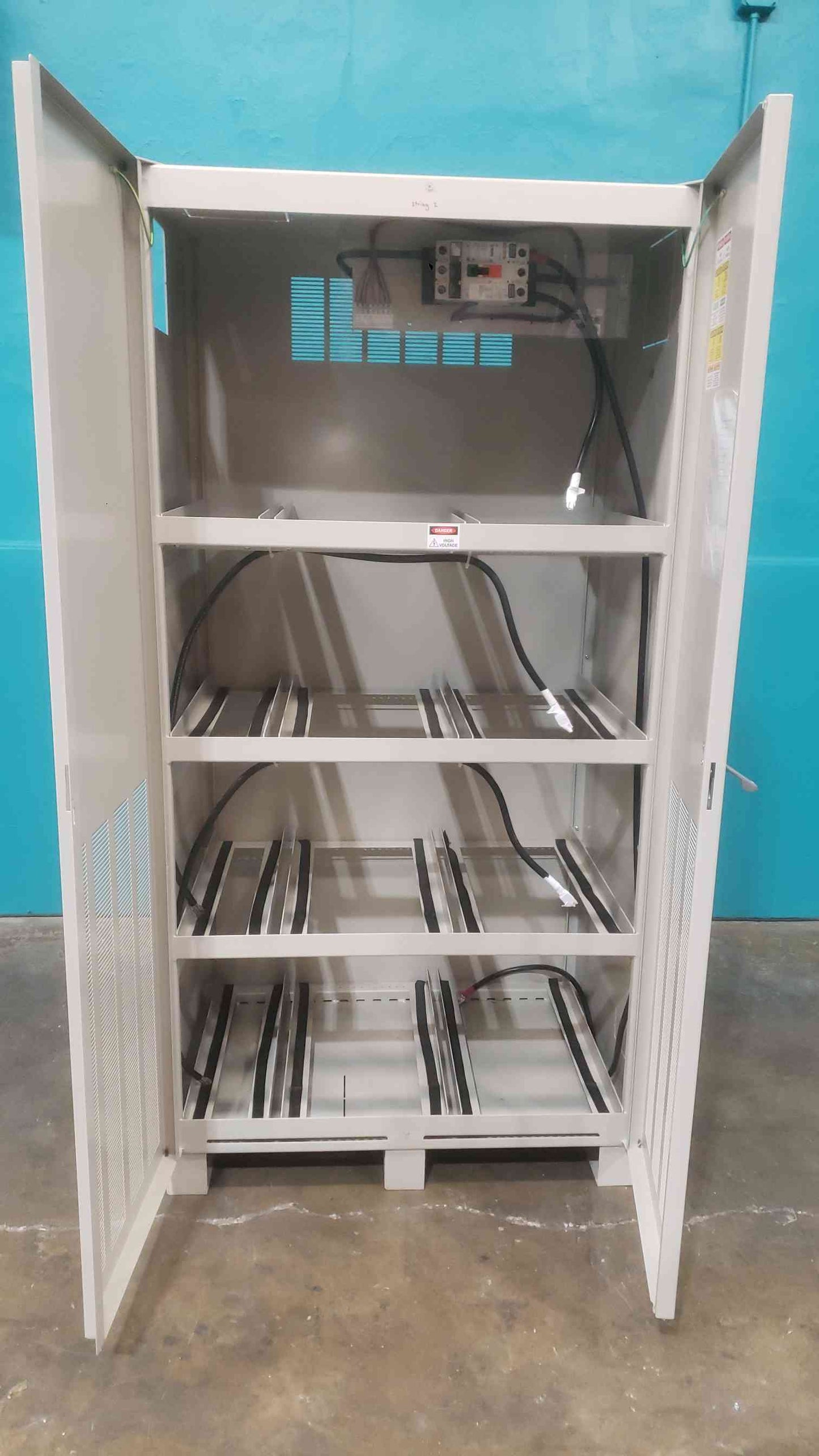 C&C Power BC55 480V DC UPS Battery Cabinet Enclosure 225A Breaker 100B4