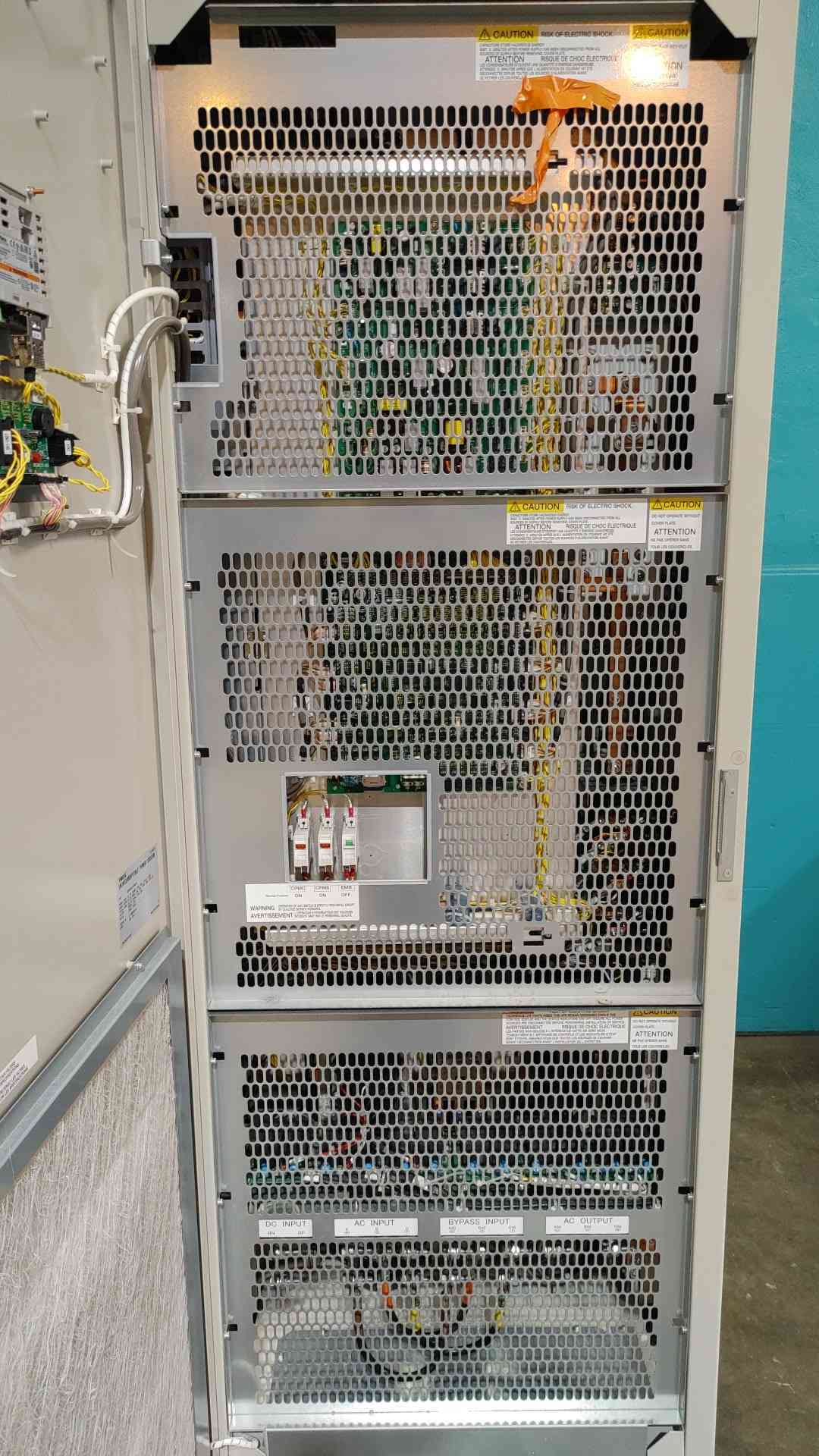 Mitsubishi Aegis UP9933A 100kVA 90kW 480V 3 Phase Uninterruptible Power Supply
