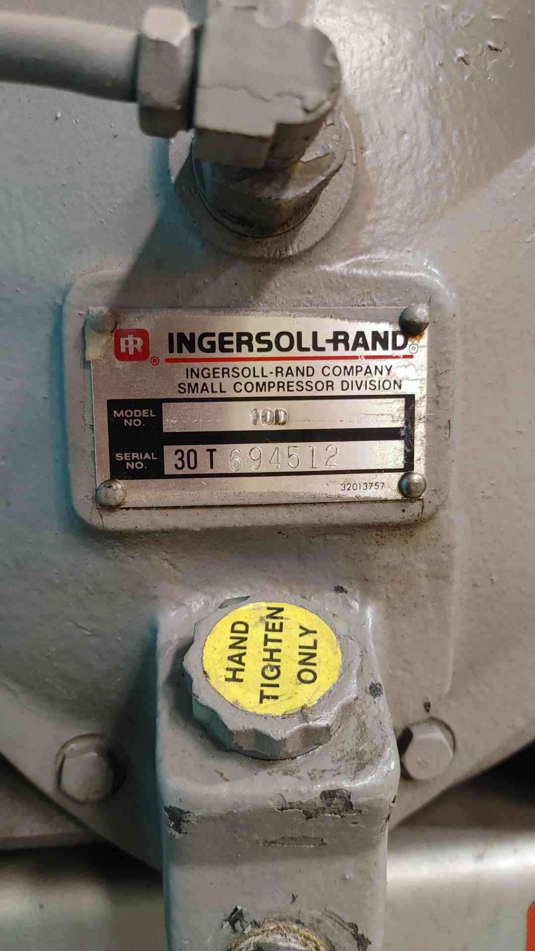 Ingersoll Rand T30 Duplex Air Compressor 7100 10D Pump 7.5HP 230/460V 3PH Tank