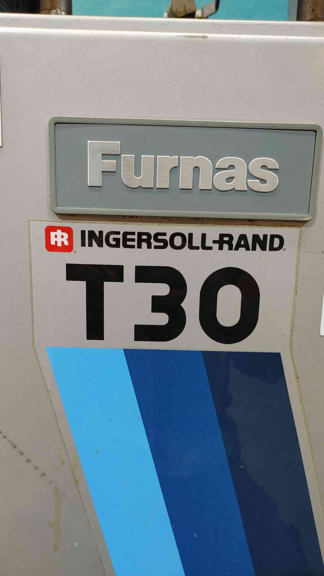 Ingersoll Rand T30 Duplex Air Compressor 7100 10D Pump 7.5HP 230/460V 3PH Tank