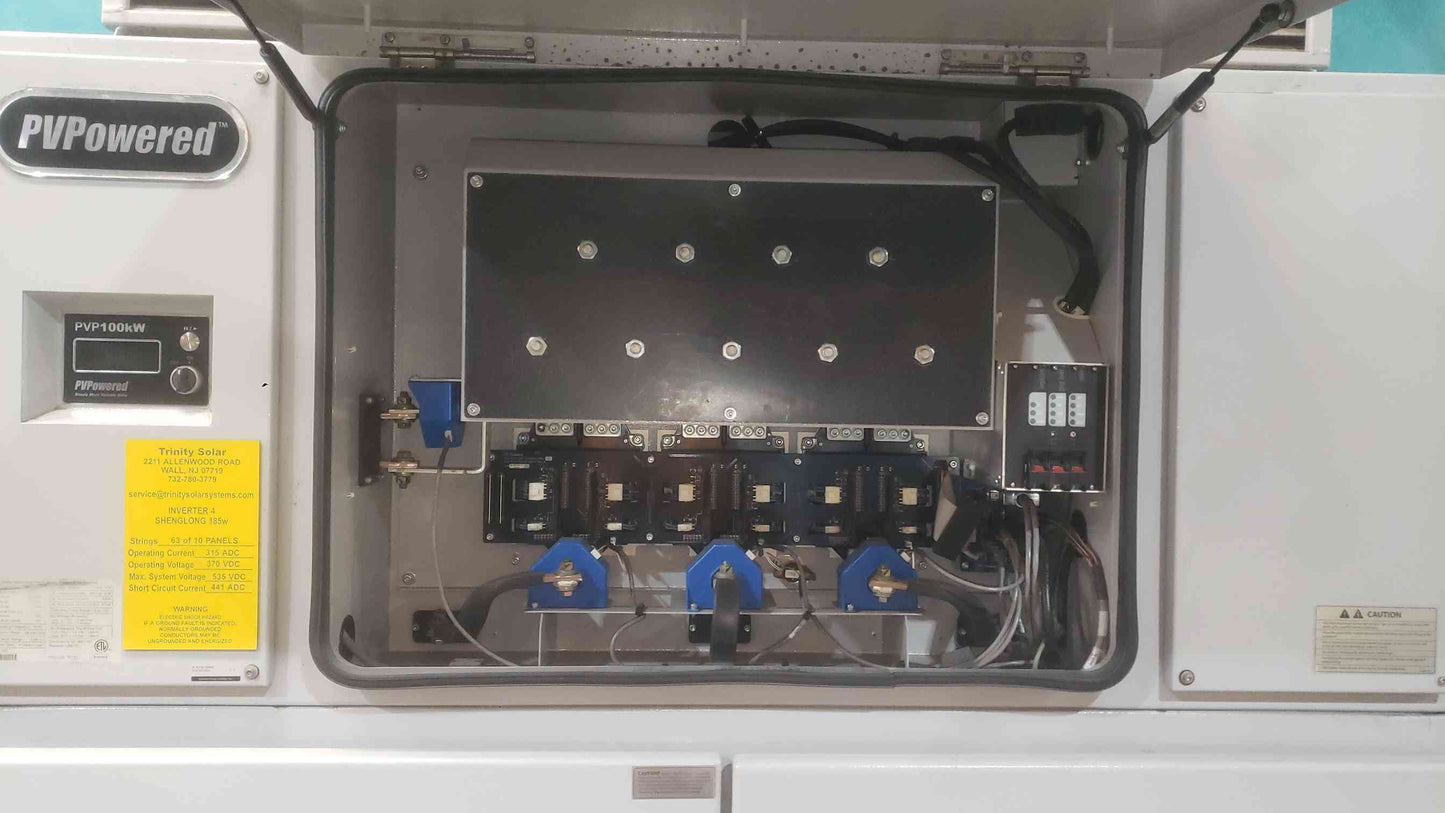 PVPowered PVP100kW Commercial Solar Inverter 100kW 480V 3PH Grid-Tie Advanced Energy
