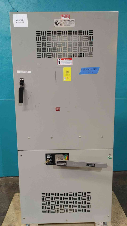 C&C Power 2000A 600VDC Disconnect Cabinet Boltswitch WLDC2610-ST Battery Switch
