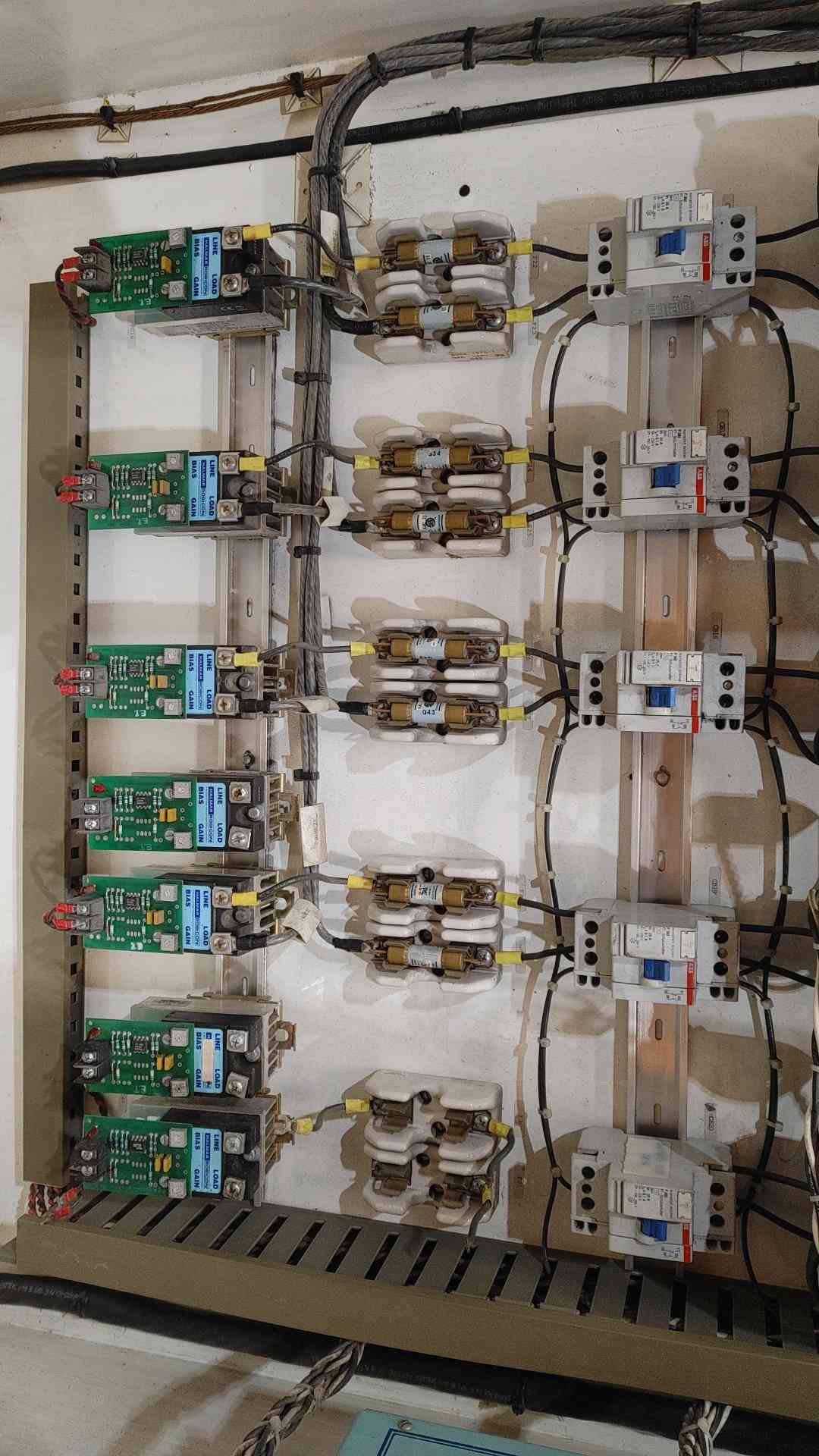 Robicon SCR Power Control Panel 480V 3PH 60A 49kW Heater Panel Halmar Robicon