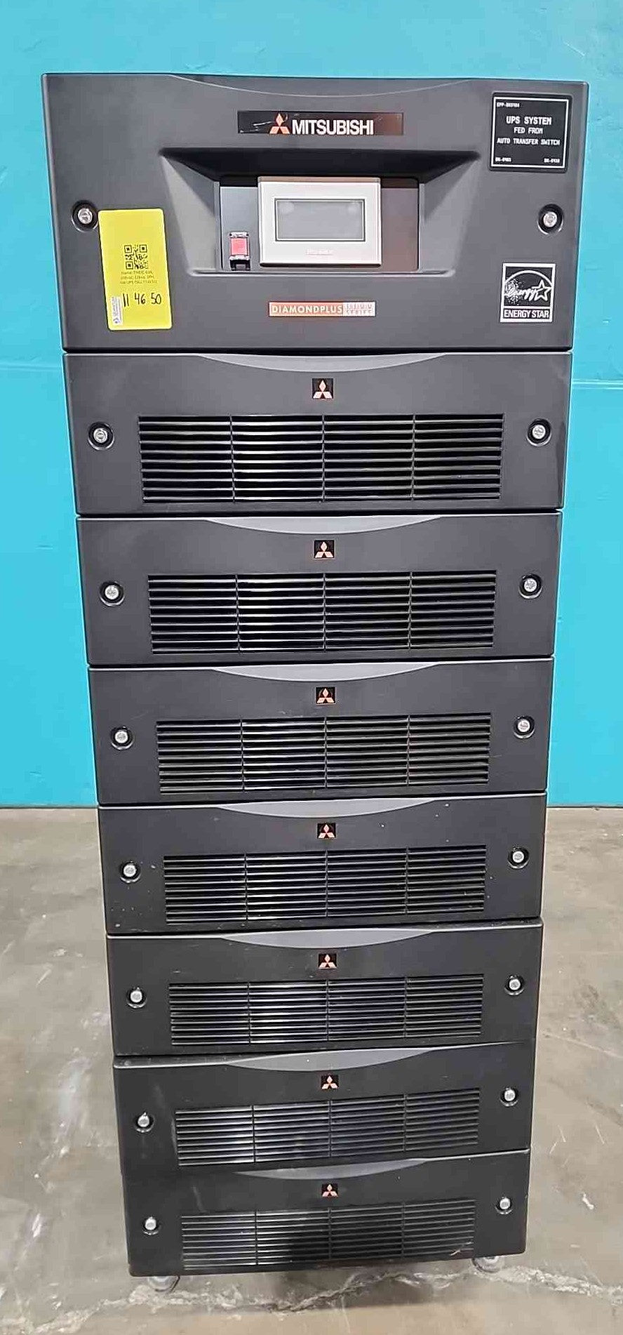 Mitsubishi TMEIC UP1133A-A203SU-2 20kVA 18kW 208V 3PH UPS DiamondPlus 1100