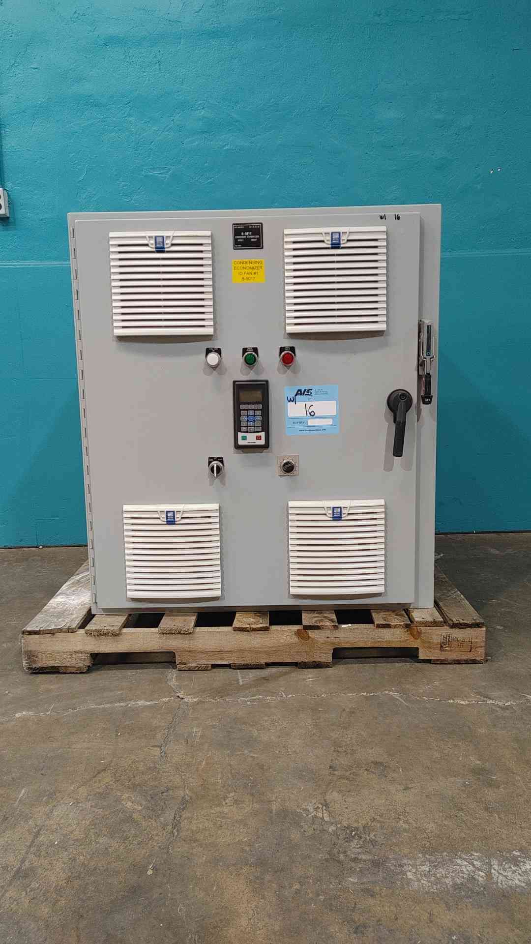 Allen Bradley PowerFlex VFD Control Panel Enclosure Rittal Fan VFD#1 E-5017