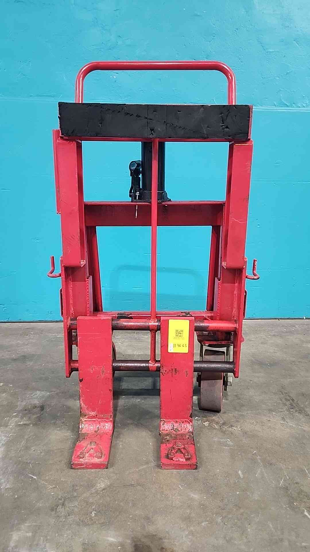 Hydraulic Hand Stacker Jack Lift Truck Pallet Die Positioner Hand Pump Lift