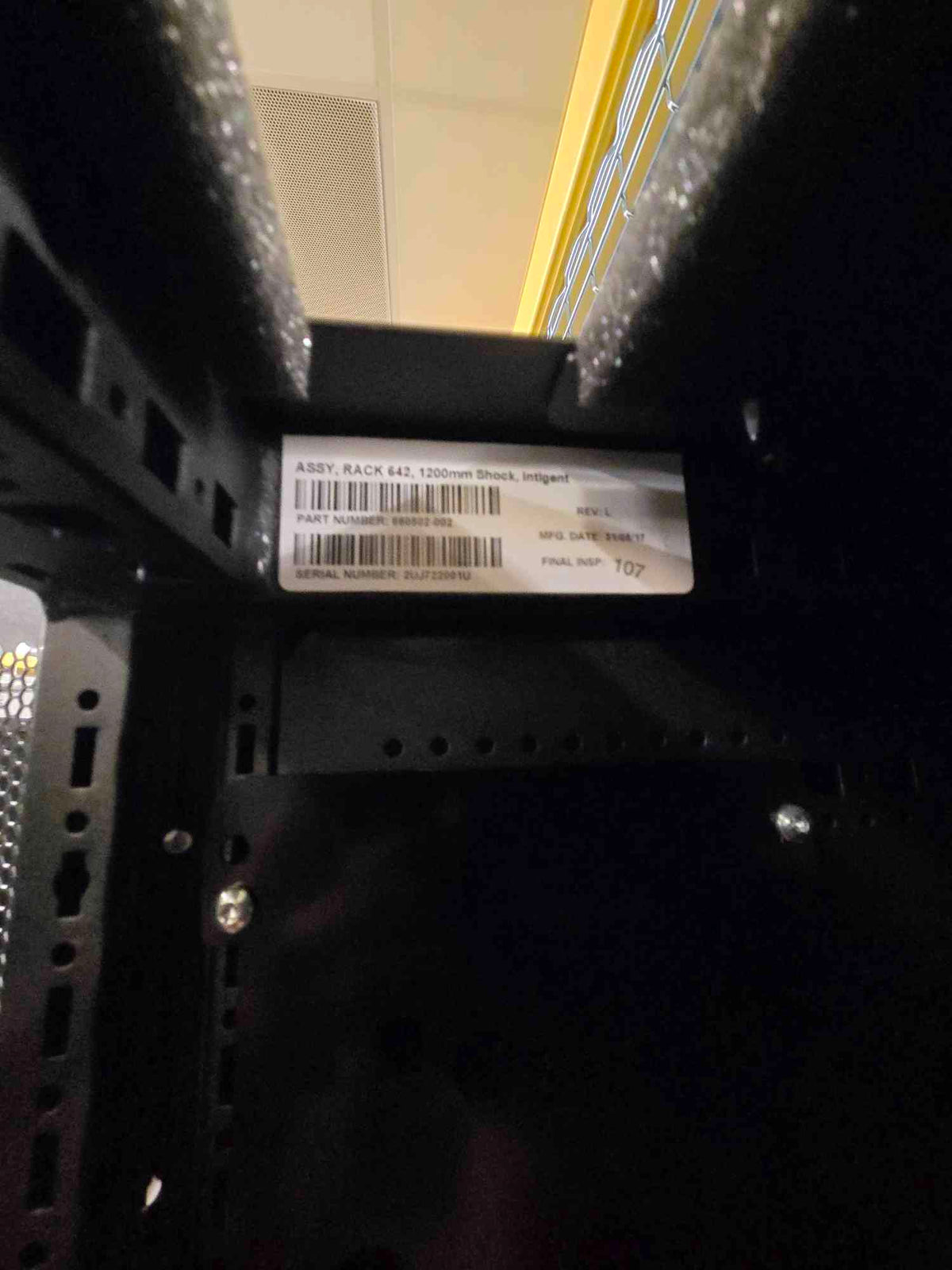 HP 42U Non-Enclosed Server Rack Assy, Rack 642, 1200mm Shock, Intigent (SKU: 115126)