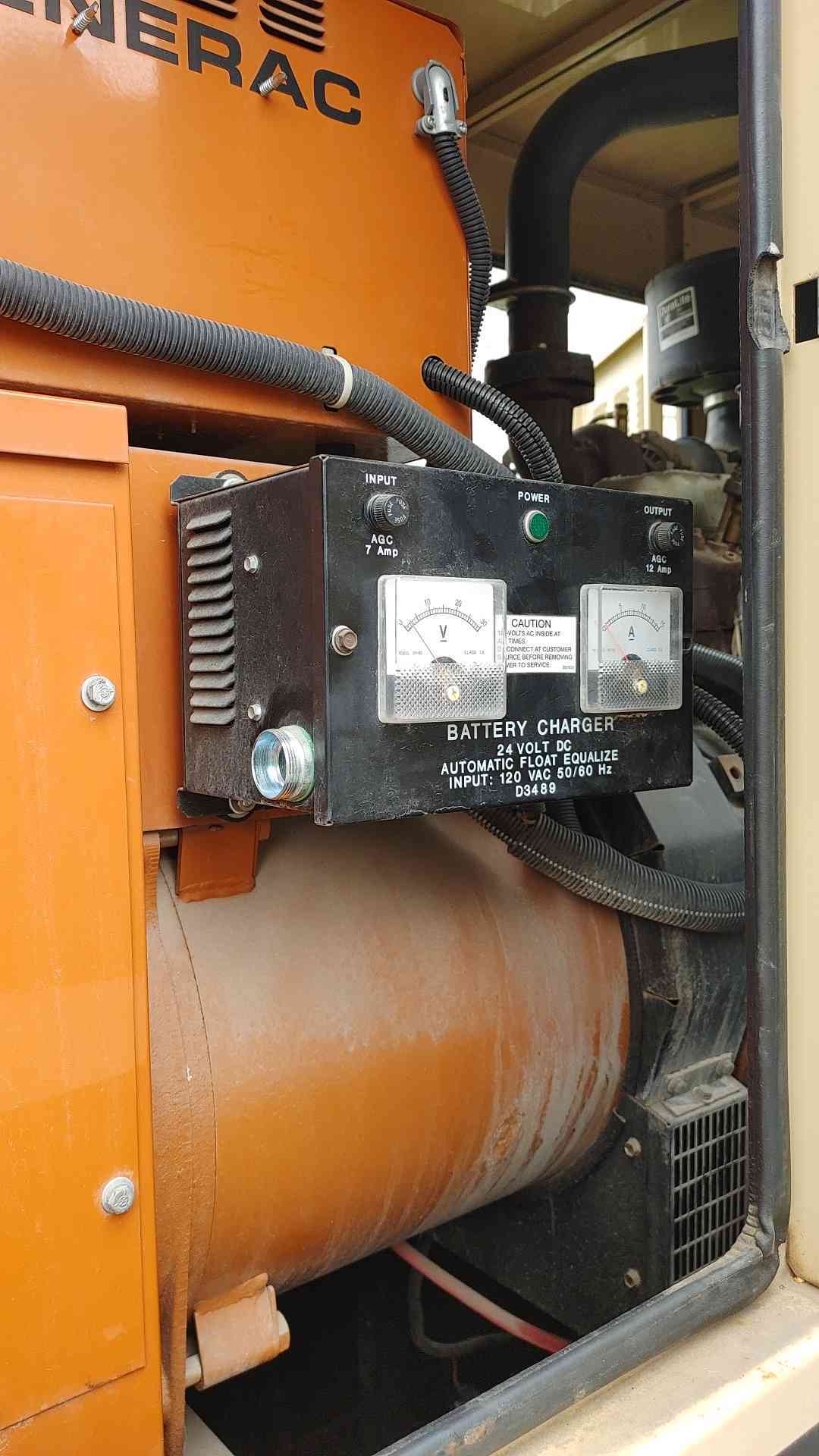 Generac 40 kW Diesel Generator 120/240V 1PH Sound Attenuated 2000 Series 764Hr TESTED(SKU: 115138)
