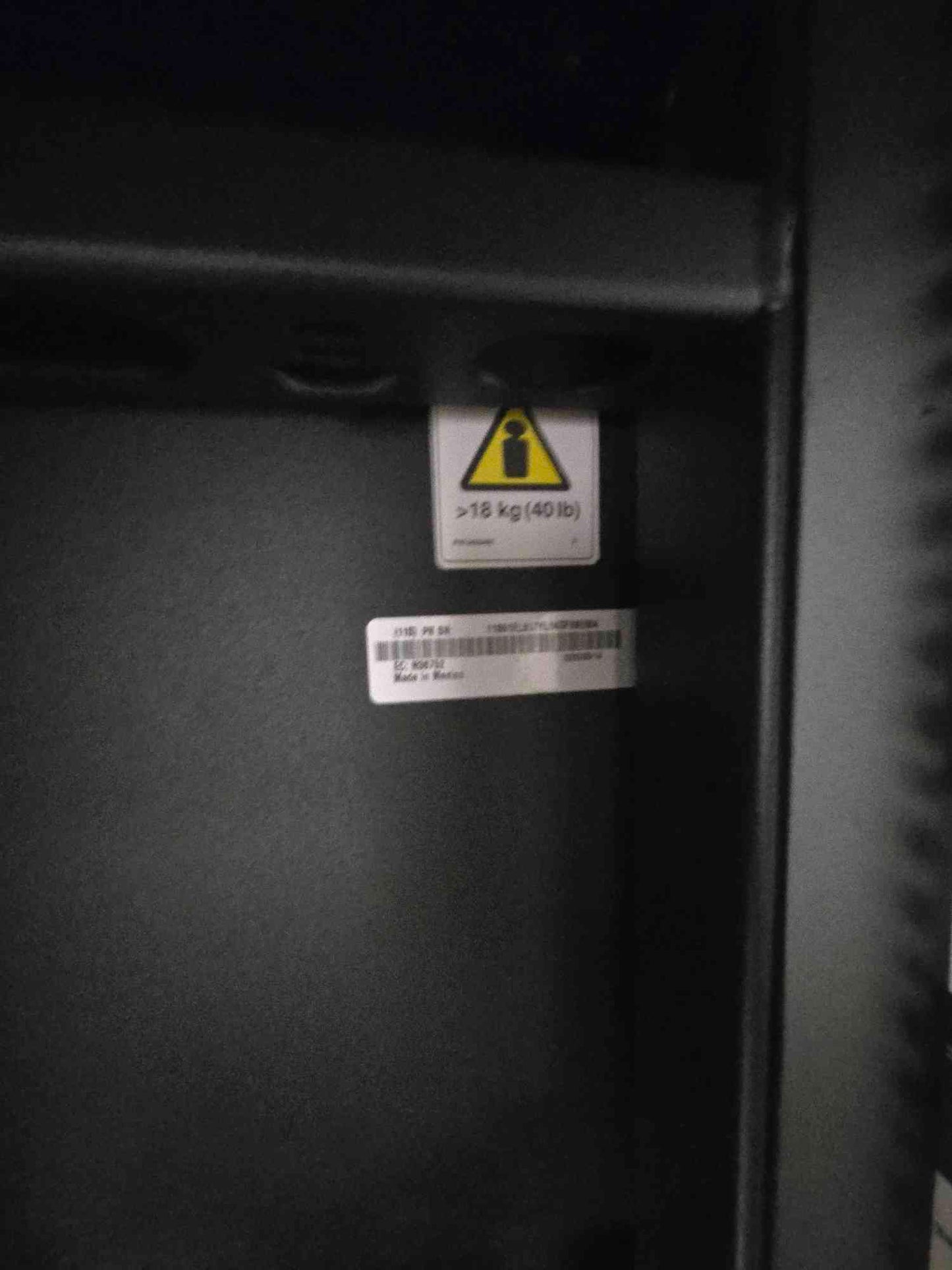 IBM z15 LinuxONE 7965-S42 42U Server Rack Enclosure Cabinet Blue Origami Door