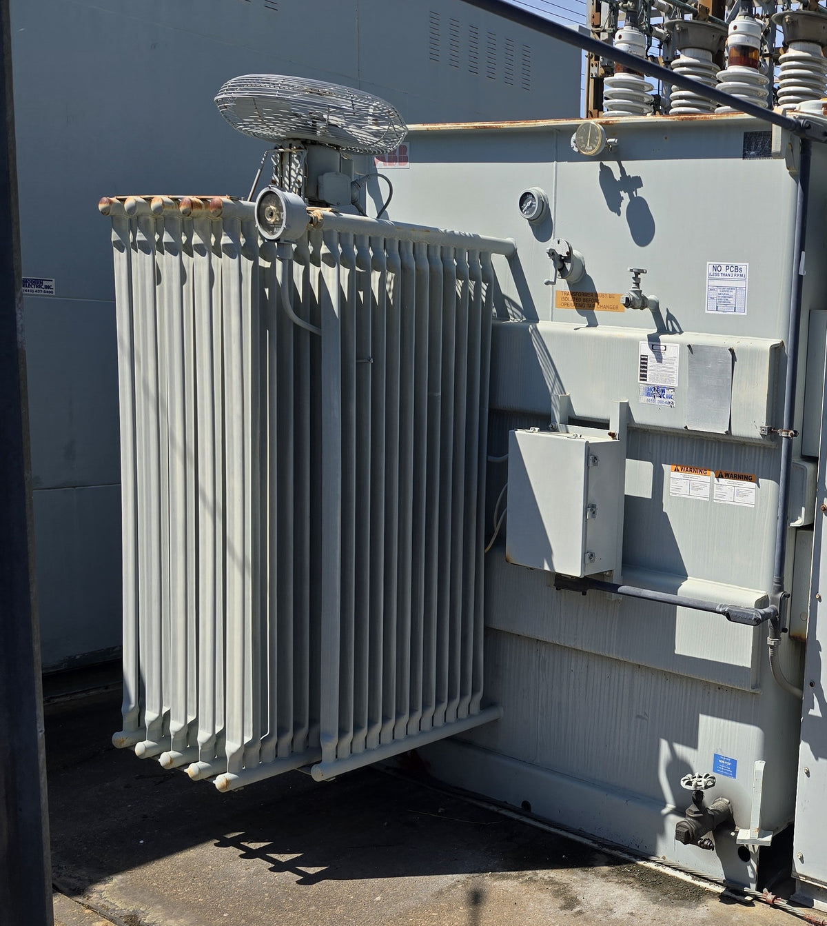 ABB 5000 KVA Unit Substation Power Transformer 34500V to 2400V 3 Phase 60Hz Oil