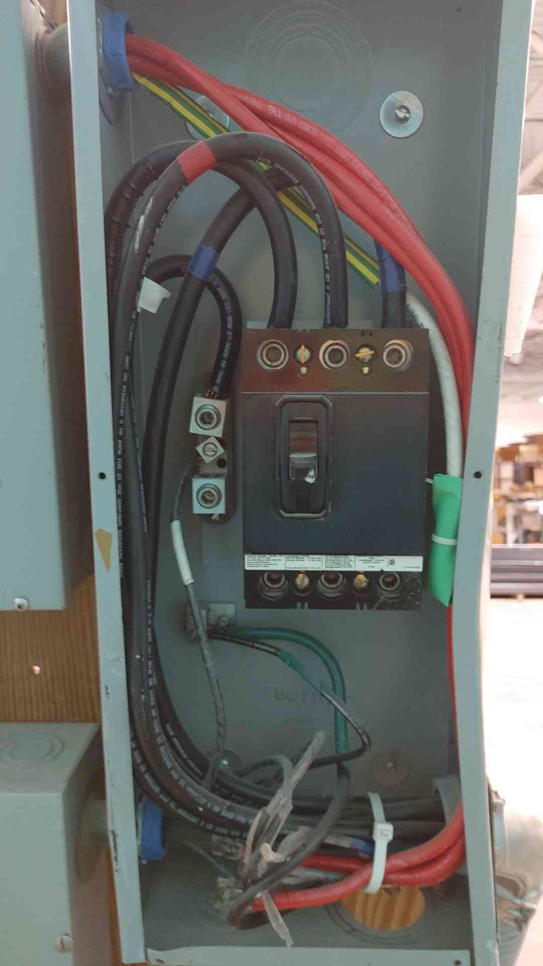 MagneTek 75 kVA Transformer Portable Temporary Power Skid 480V to 208V Breakers