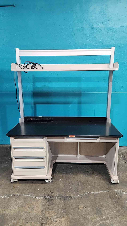 Rolling 63" Lab Desk/Table W/ 5 Drawers (SKU: 115254)