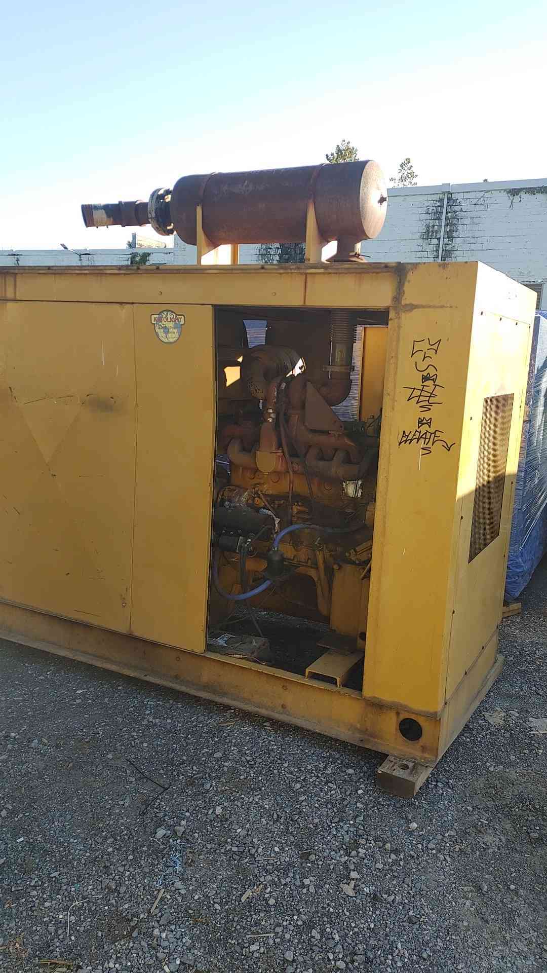 AS IS - KATOLIGHT 90KW 3PH Diesel Generator -MODEL No. D90FPH4- (SKU: 115248)