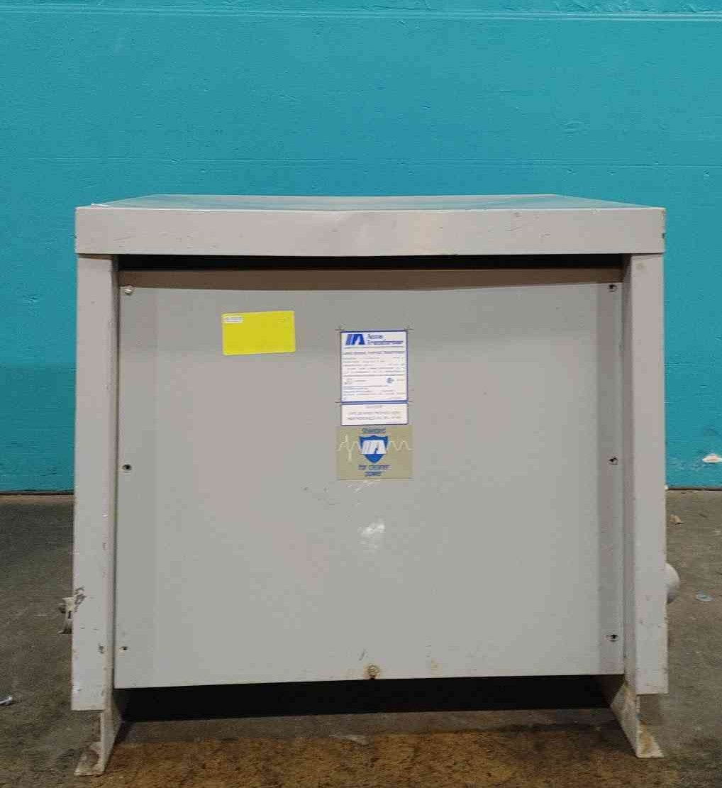 Acme 75 KVA 3 Phase Transformer 480V to 208Y/120V T-1A-53314-3S Dry Type 3R