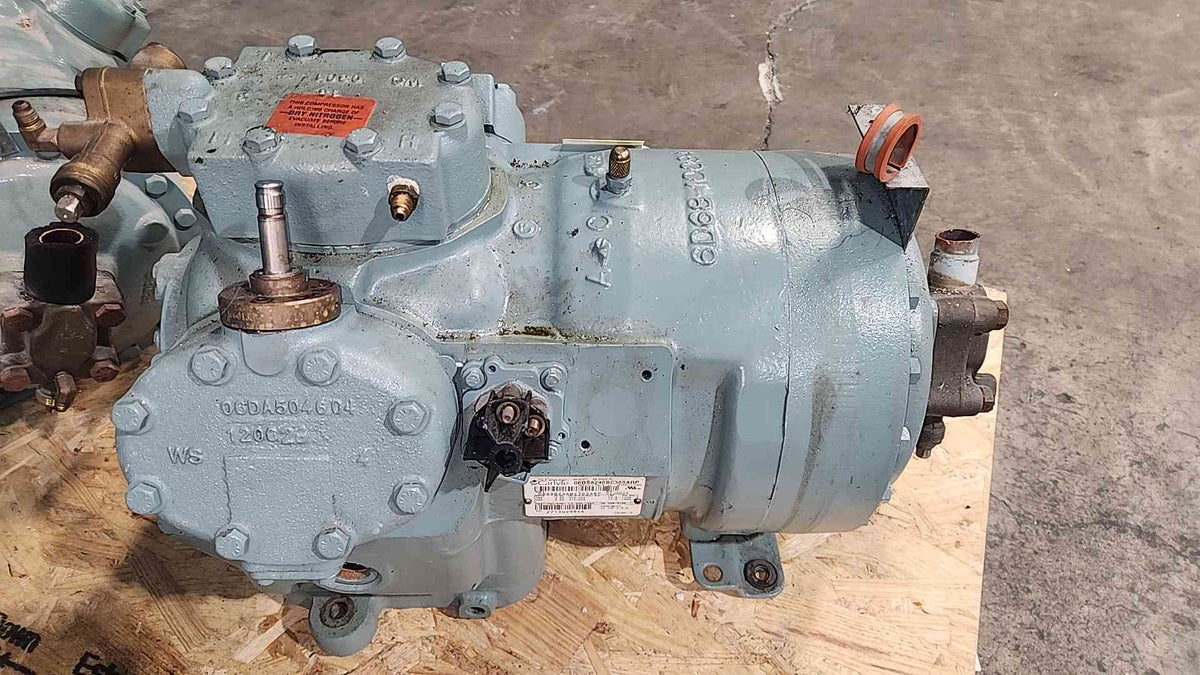 Carlyle Carrier 06DS8246BC365ARP Semi Hermetic Compressor 7.5HP 460V 3PH 06D