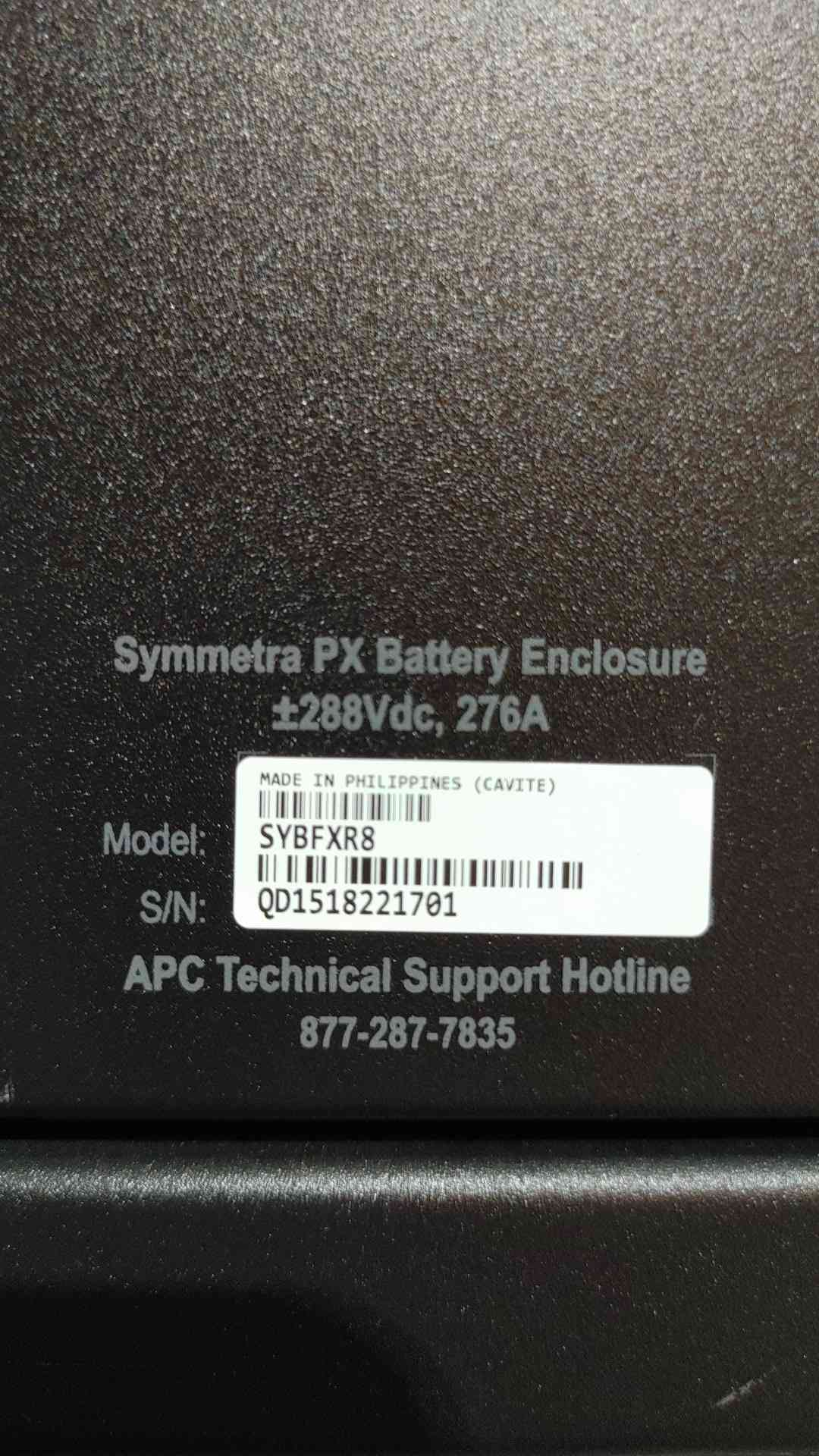 APC Symmetra PX 250kW 480V 3-Phase UPS System Battery Cabinets Liebert FDC PDU