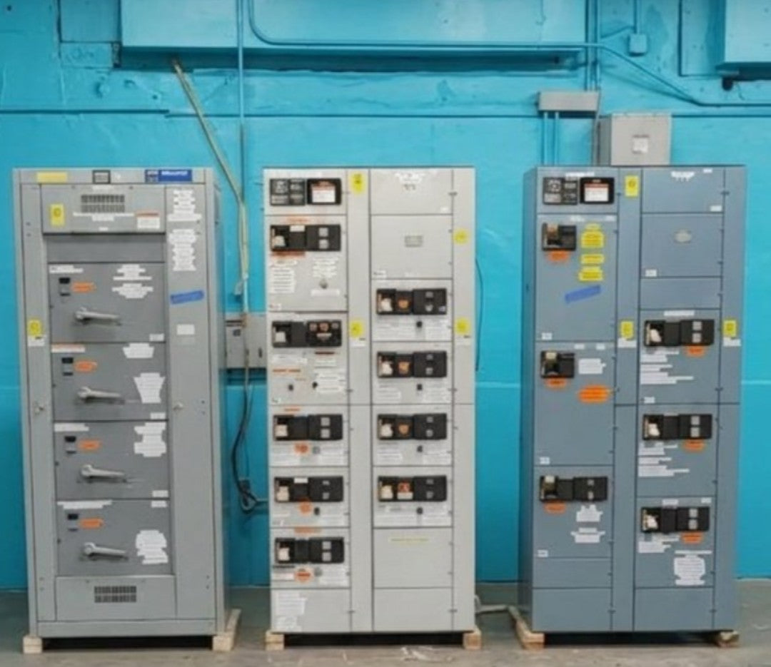 Westinghouse Five Star Motor Control Center MCC Cabinet 600A 460V 3PH 3 Section