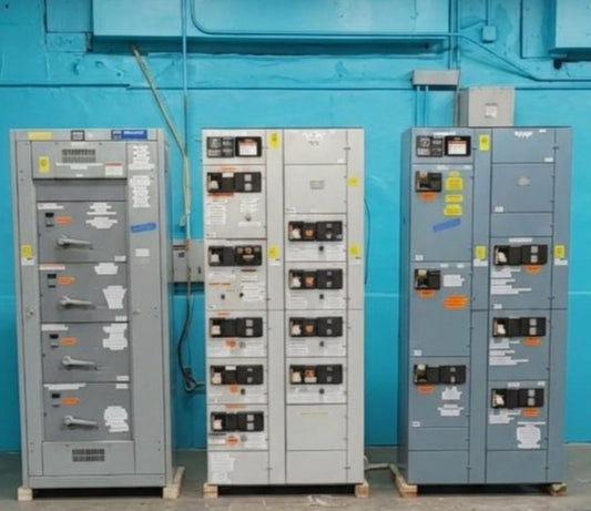 Westinghouse Five Star Motor Control Center MCC Cabinet 600A 460V 3PH 3 Section