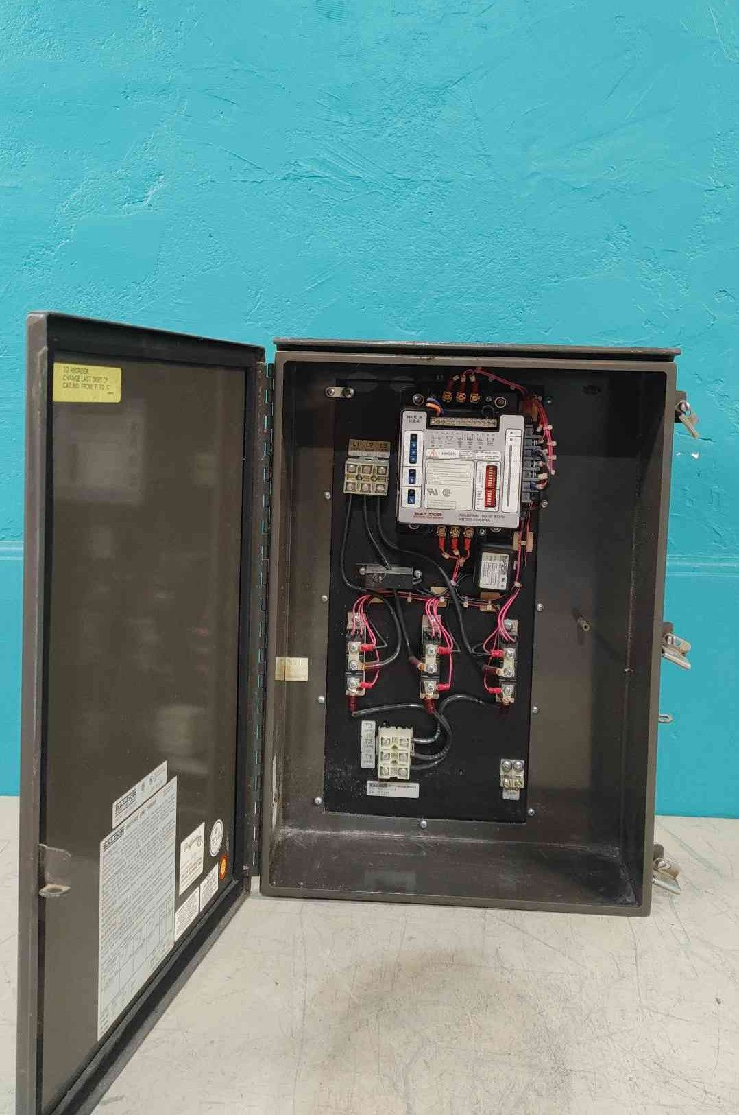 Baldor MABX Solid State Soft Starter Motor Control Enclosed 480V 3PH MA8X