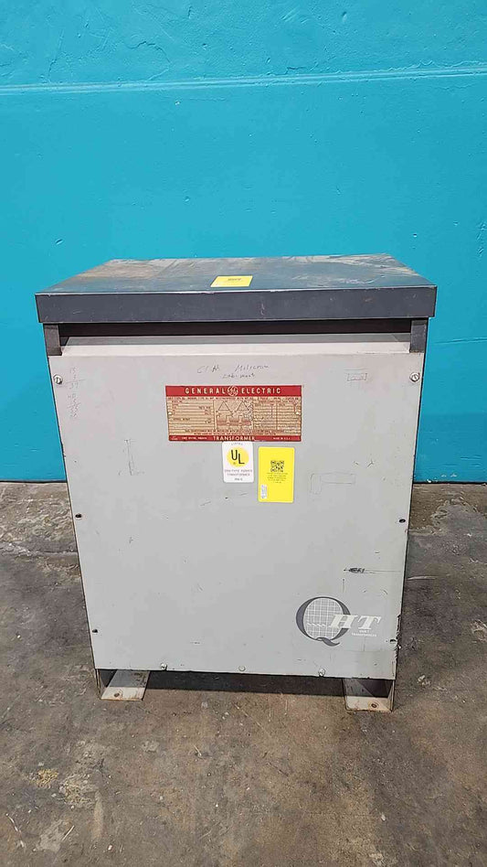 GE QL 75 kVA 3 Phase Transformer 480V Delta to 208Y 120V 9T23B Dry Type 75kVA