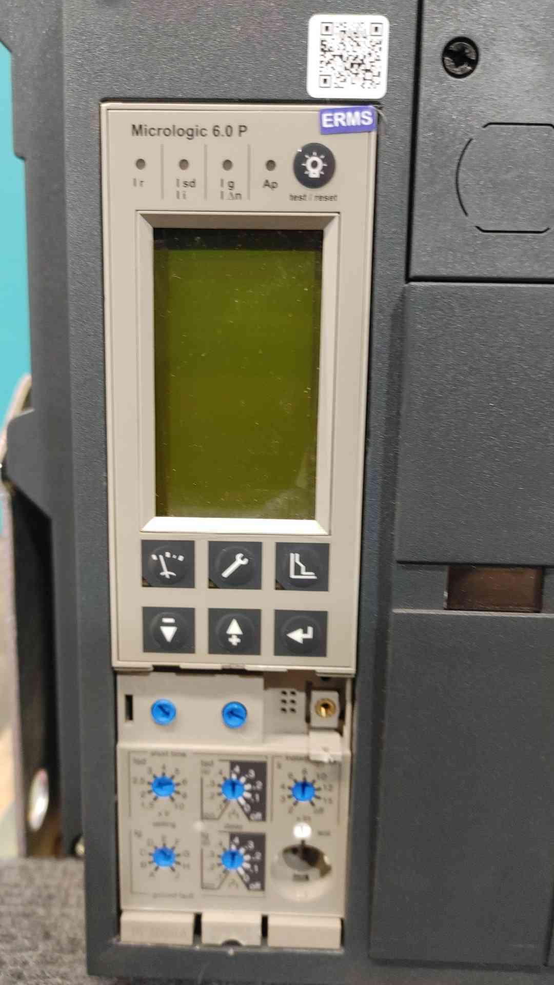 Square D Masterpact NW30H 3000A Circuit Breaker MicroLogic 6.0P ERMS 3000 Amp