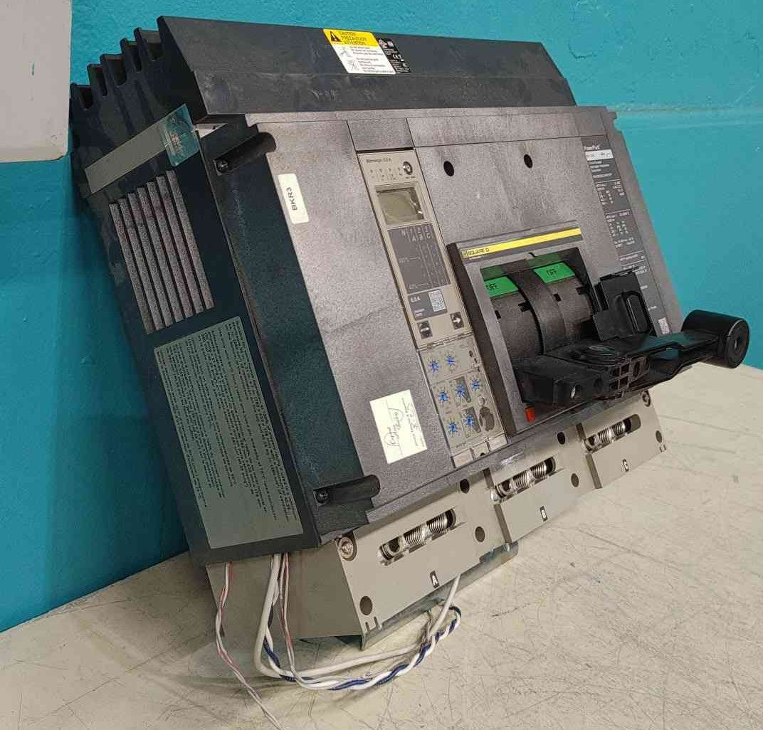 Square D RKA36120CU44AE1YP 1200A 3P Breaker I-Line 600V MicroLogic 6.0A 1200 Amp