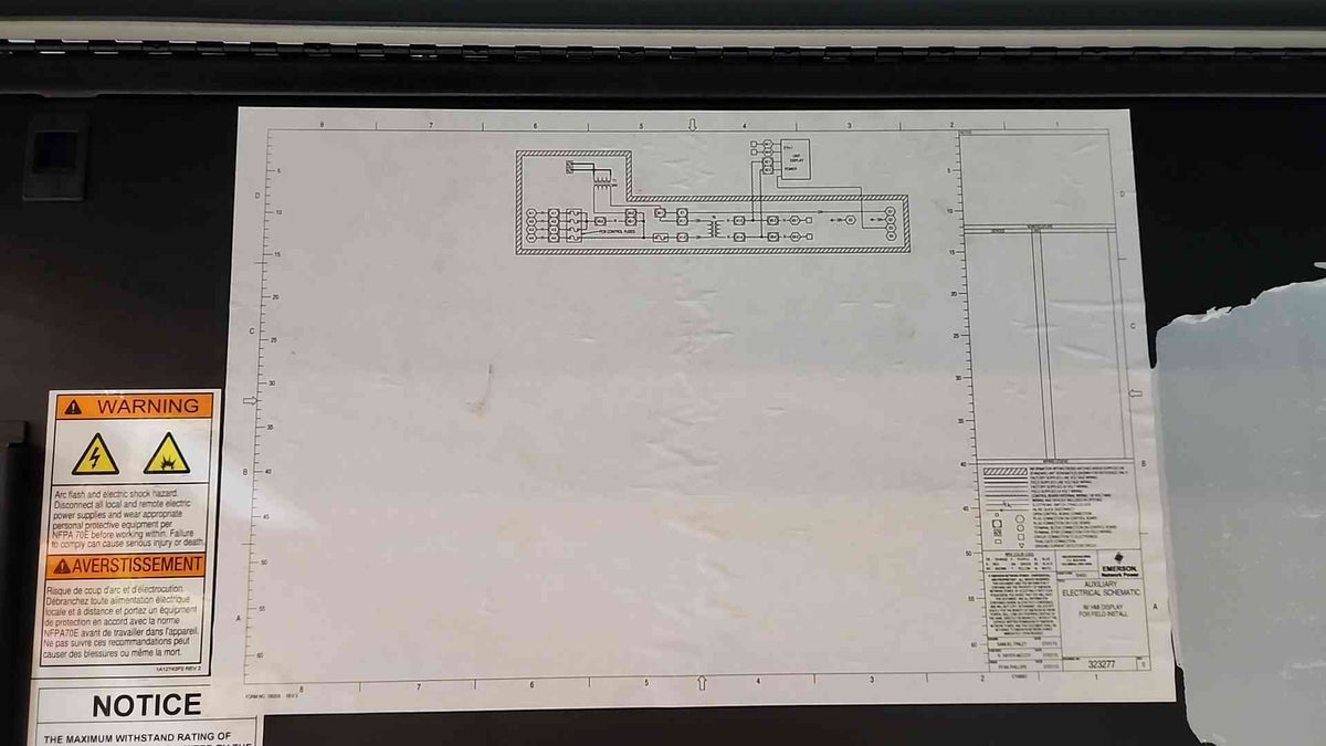 Liebert DS DS070ADA000119A 20 Ton 70kW CRAC Unit 460V 3PH Data Center Cooling