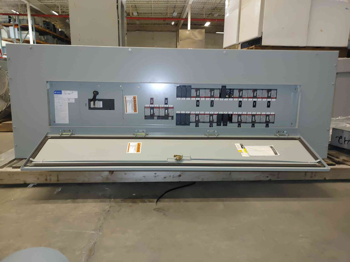 GE A-Series II Panelboard ADP3428KBX 800A 480V 3PH 3W Loaded Circuit Breakers