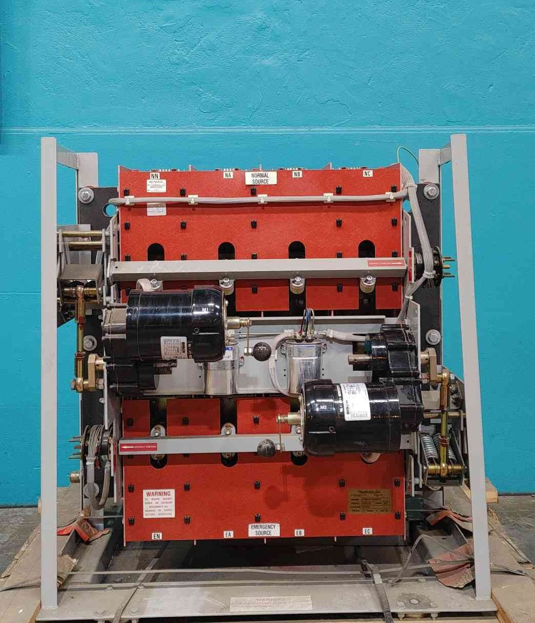 Russelectric RTBDLB-16004CEF 1600A 277/480V 3-Phase 4-Wire Bypass Isolation Automatic Transfer Switch (Sku:115979)