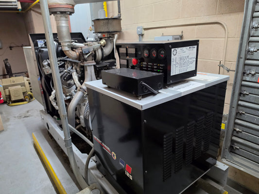 Detroit Diesel MTU 125kW Natural Gas Generator GM 8.1L 125GBG 681 Hrs 3 Ph