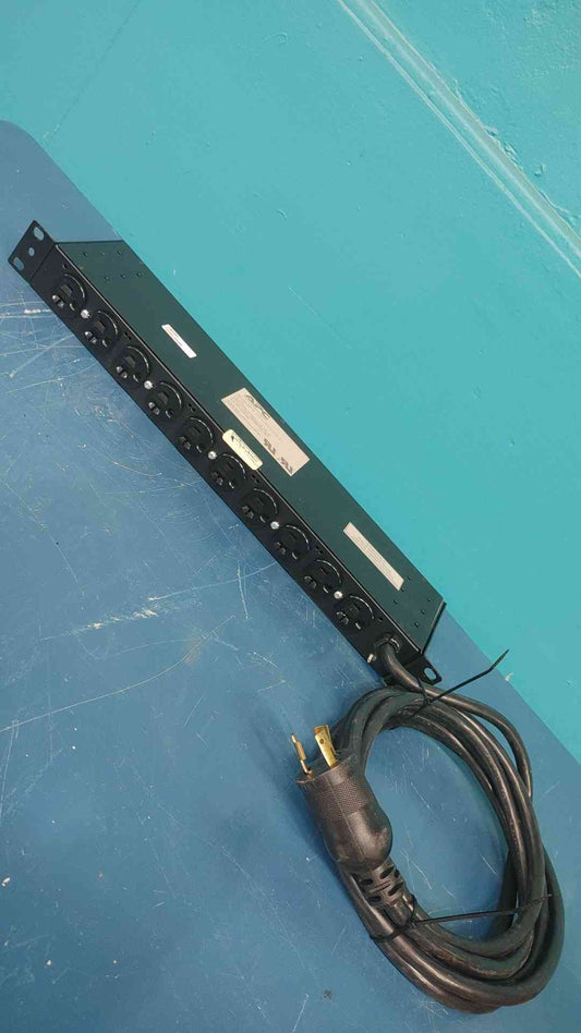 APC AP9557 Basic 1U Rackmount PDU Power Distribution Unit 120V 20A 10-Outlet