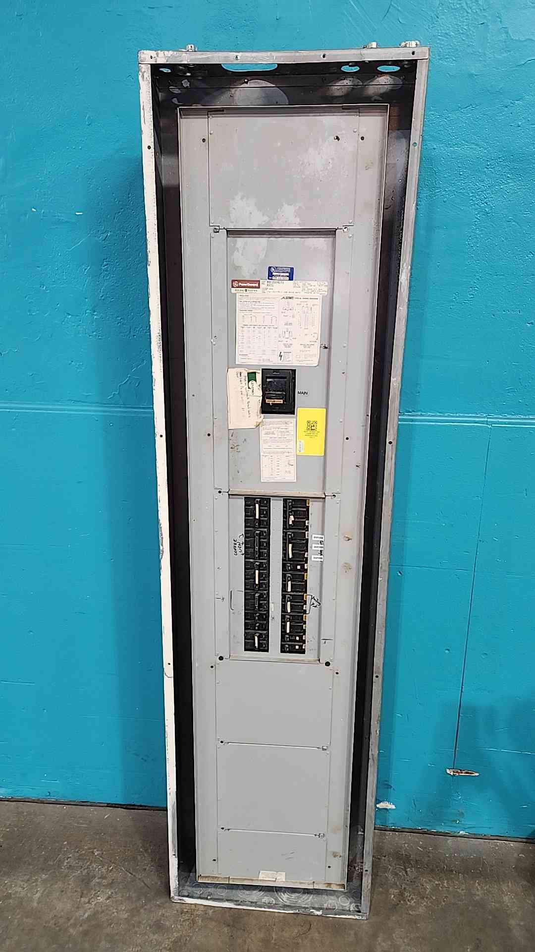 GE AQF3304CTX A-Series 400A 208Y/120V 3PH Panelboard Loaded Breakers No Cover