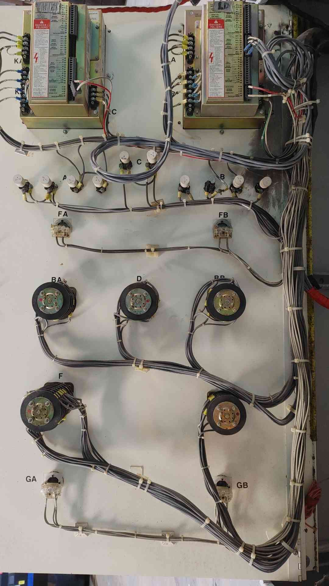 Square D PowerLogic Circuit Monitor Substation Control Panel 34kV Switchgear