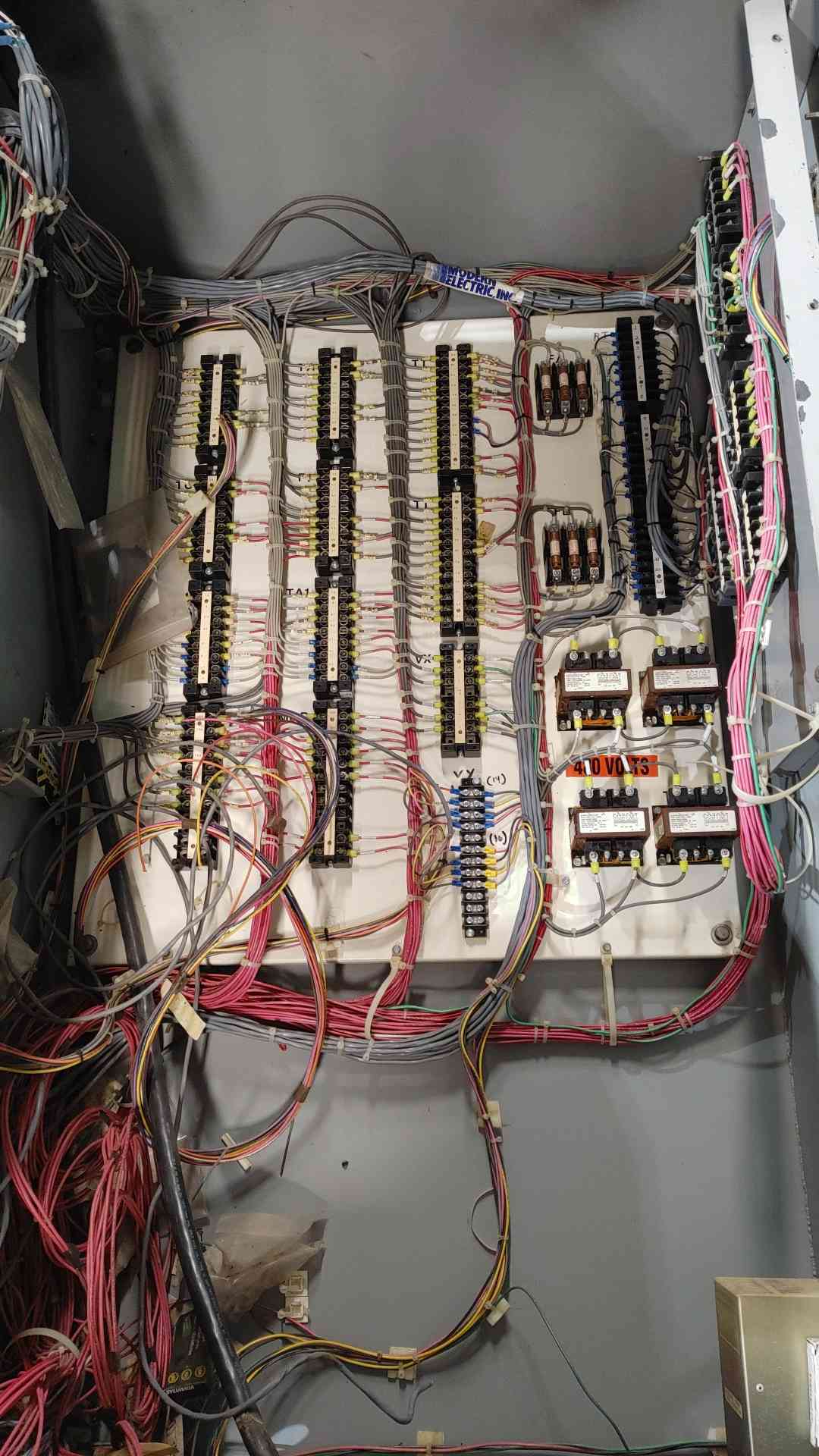 Square D PowerLogic Circuit Monitor Substation Control Panel 34kV Switchgear