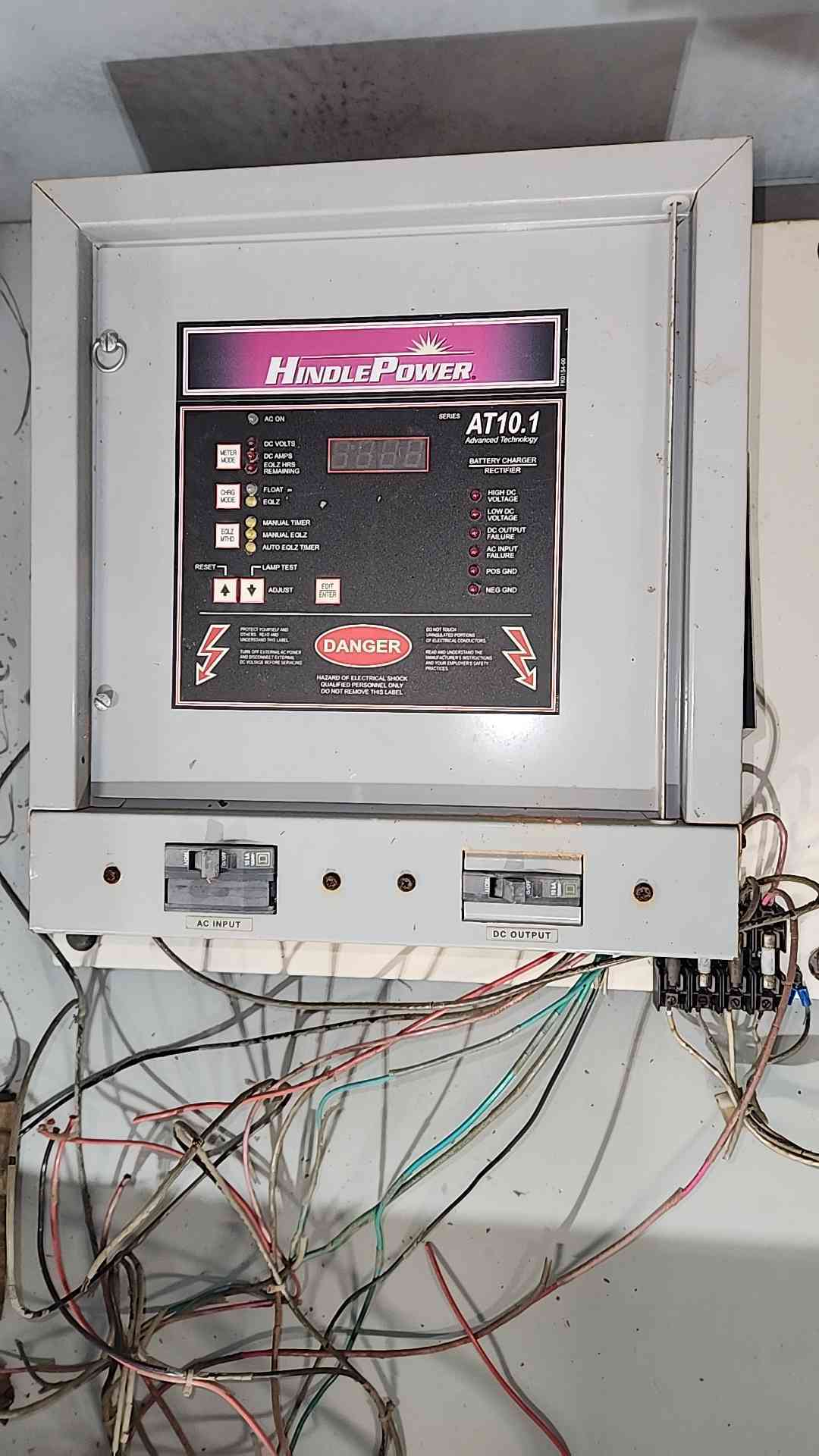 HindlePower AT10.1 Battery Charger Rectifier Station NEMA 3R Outdoor Cabinet