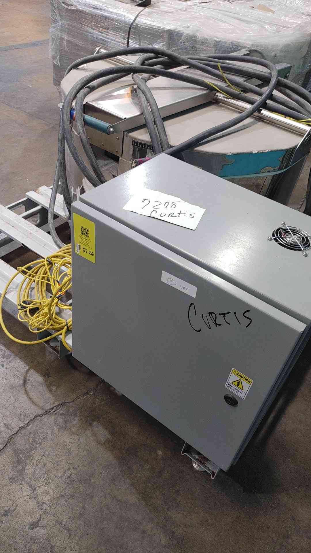Industrial Electric Top Loading Kiln High Temp Heat Treat Furnace Base Skid 240V