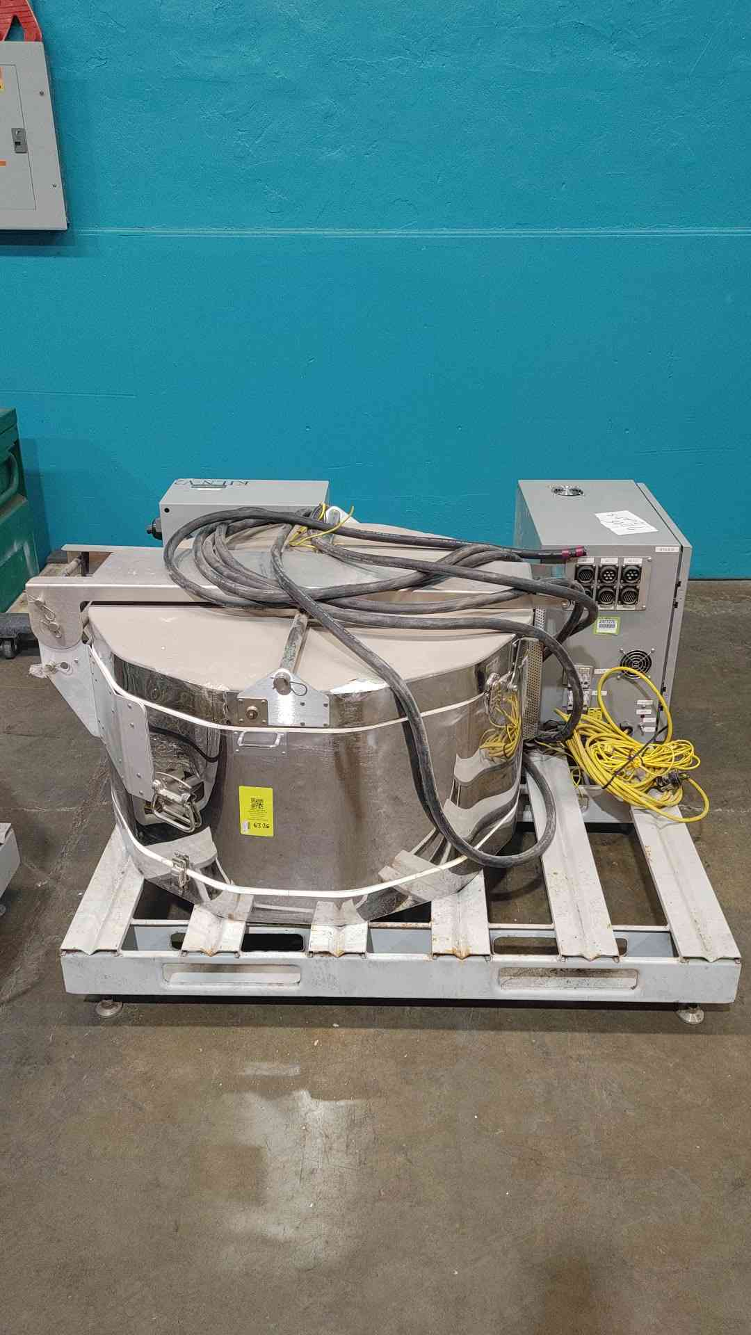 Industrial Electric Top Loading Kiln High Temp Heat Treat Furnace Base Skid 240V