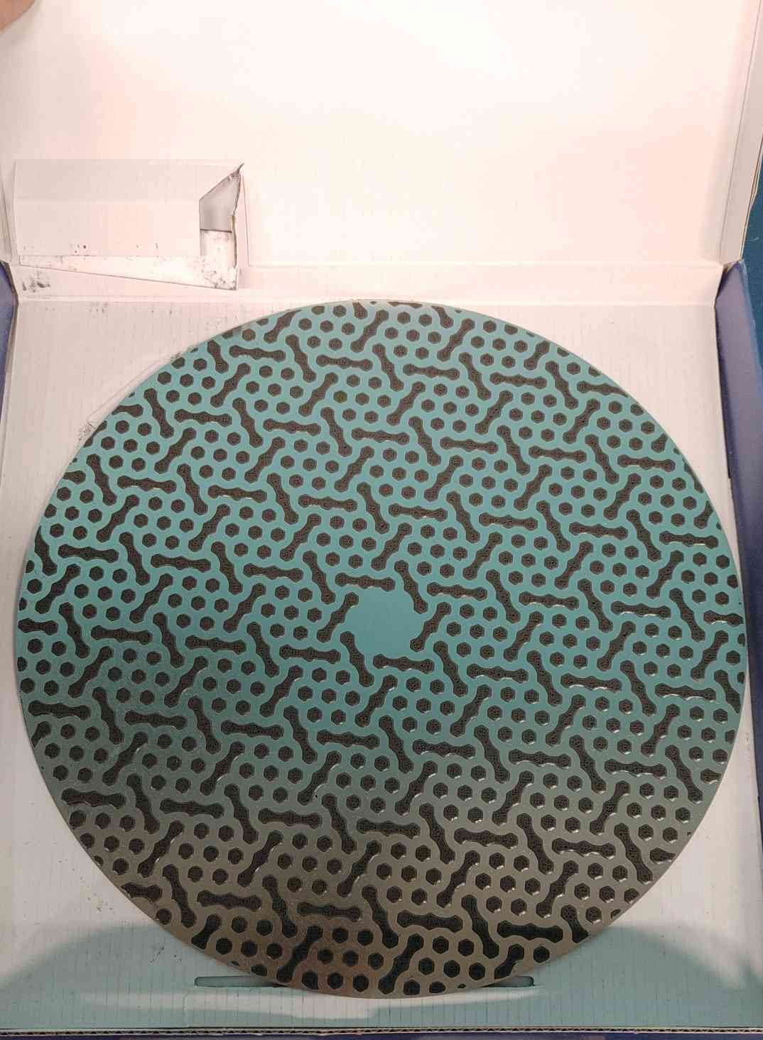 Struers MD-Piano 1200 Diamond Grinding Disc 250mm 10" 40800138 Magnetic Metallographic