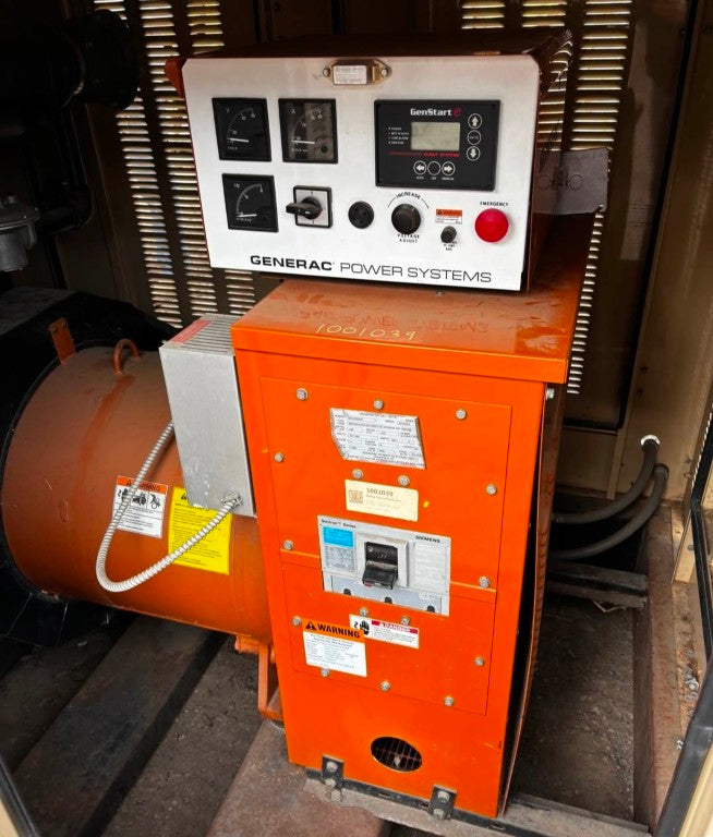 Generac 200kW Nat Gas LP Generator 3ph 277/480V Series 2000 257 HRS '04 CLEAN