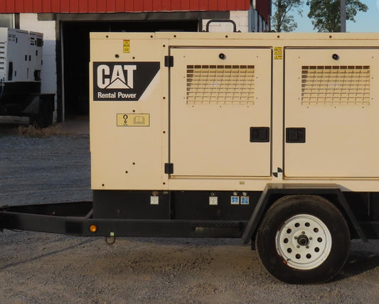2016 CAT XQ60 47.5kW Mobile Diesel Generator Enclosed 11270 Hrs - GTCH1001
