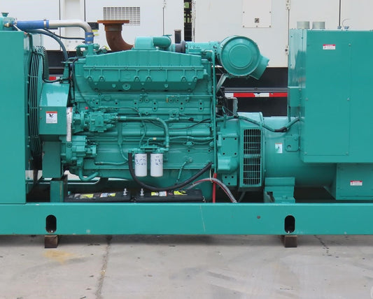 1991 Cummins 300kW Diesel Generator 300DFCB Open Skid 678 Hrs - GTCH1002