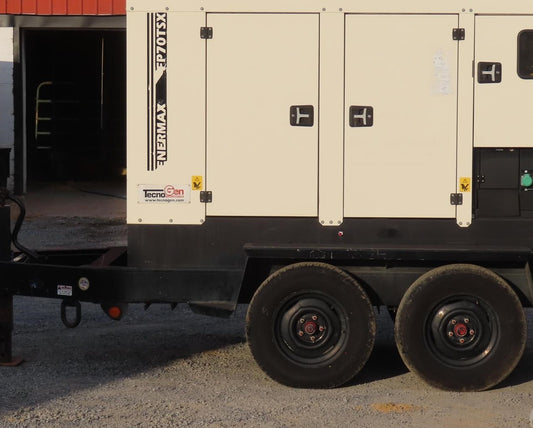2018 Tecno-Gen G60 56kW Mobile Diesel Generator Enclosed 7837 Hrs - GTCH1006