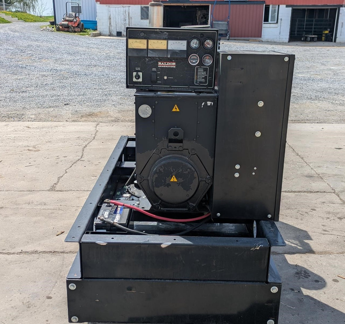 2005 Baldor 45kW Single Phase Diesel Generator John Deere 36 Hrs - GTCH1010