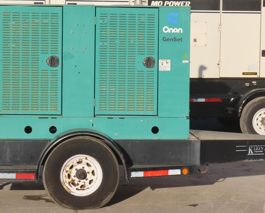 2001 Cummins DGBB 35kW Mobile Towable Diesel Generator 202 Hrs - GTCH1020