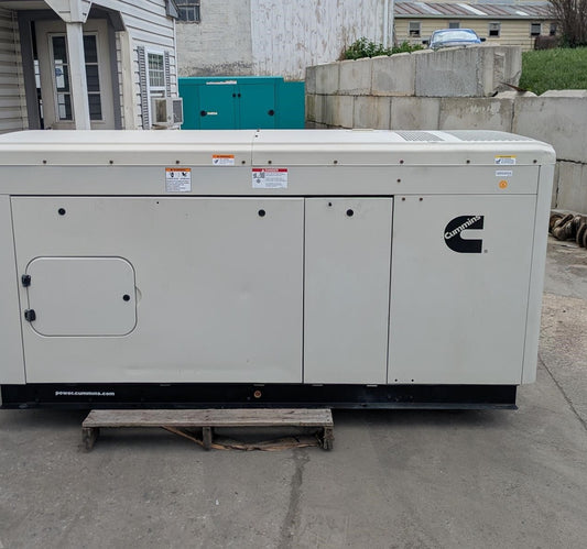 2018 Cummins C50 N6H 50kW Natural Gas LP Generator Enclosed 0.5 Hrs - GTCH1021