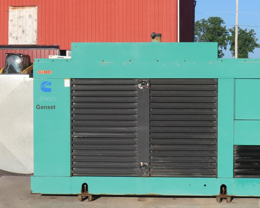 1992 Cummins 300kW Diesel Generator 300DFCB Enclosed 592 Hrs - GTCH1026