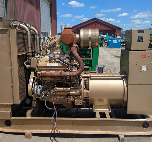 1990 Detroit MDD300-3 300kW Diesel Generator 6V92T Engine 1039 Hrs - GTCH1033