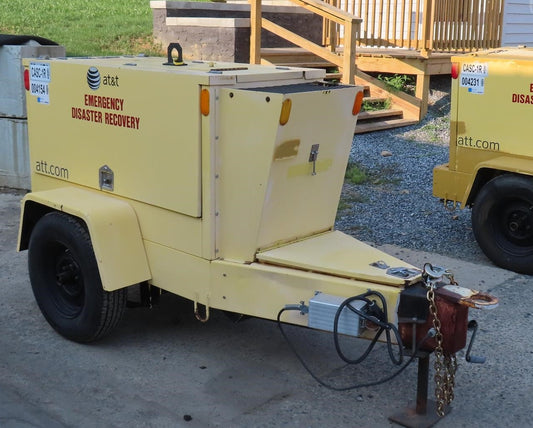 1993 CK-Power Kohler 10kW Towable Single Phase Diesel Generator 1683 Hrs - GTCH1047